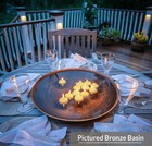 Good Directions Bas20-pew 20  Copper Pewter Finish Basin 20 dx2 5 h