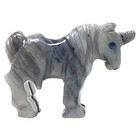 Hand-carved Soapstone Animal Totem Figurine 1 5 Inch Unicorn