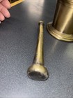 Antique Heavy Solid Brass Mortar   Pestle Set Apothecary Pharmacy