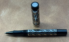 Laban Labrados Silver And Black Pattern 5 Rollerball Pen  no Box papers 