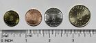 Romania 4 Coins Set 1  5  10 50 Bani  2021 Unc World Coins