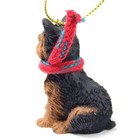 Yorkshire Terrier Tiny Miniature One Christmas Ornament Puppy Cut - Delightful 