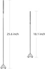 Algae Scraper For Glass Aquariums  25 6   Stainless Steel With 10 Blades