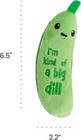 Crunchy Pickle Kicker Dental Catnip Cat Toy