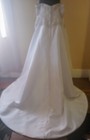 Allure Wedding Dress Size 28 White Beaded With Silver Rhinestone And Pearl 