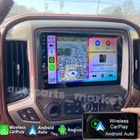 Apple Carplay For 2014-2018 Chevrolet Silverado Gmc Sierra Car Stereo Radio Gps