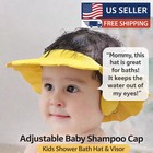 New Adjustable Kids Baby Shampoo Bath Bathing Shower Cap Hat Wash Hair Shield