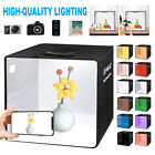 16in Led Photo Studio Light Box Portable Folding Photography Shooting Tent Kit