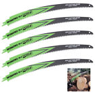 Workpro 5pcs 15  Wood Pruning Reciprocating Saw Blades Set Arc Cutting Edge 6tpi