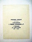 Lovely Small Vintage Perfume Label  parfumerie Francaise  etoile    