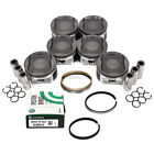 Pistons W  Rings Fit 03-09 Toyota 4runner Fj Cruiser Tacoma 4 0 1grfe