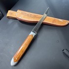 Vintage Queen Cutlery  76 Fishing Fixed Blade Knife With Sheath