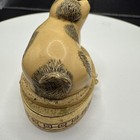 Vintage Estee Lauder Cinnabar Imperial Dog Solid Perfume Compact Vanity