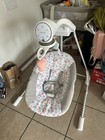 Ingenuity Nally Soothing Baby Swing White gray Infant Timer Music 5-point