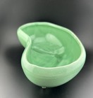 Vintage Cookson Pottery Kidney Shaped Lite Green Footed Planter Cp-2298