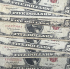 1963  5 Red Seal United States Note Well Circulated