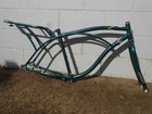 Huffy Beach Cruiser Frame 26  Mens Green Regatta Panama Jack Style Rack  Euro Bb