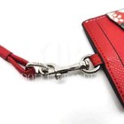 Coach Id Lanyard Strawberry Printed Collection Card Holder  f 23679 