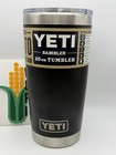 Yeti Rambler 20 Oz Tumbler  black  cup mug  brand New  authentic  Yeti  