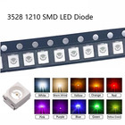 50pcs 1210  3528  White Red Blue Light Plcc-2 Smd Smt Led Diodes Ultra Bright