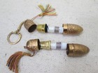 2 Antique Vintage Purse Sewing Kit Bullet Shape Made In Austria