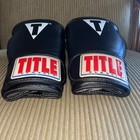 Title Boxing Pro Style Genuine Leather Classic Gloves 14 Oz Black Max