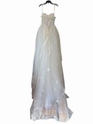 Wedding Dress Ivory Lace Ball Gown Size 10   12 Nwt Sweetheart Tulle Bridal