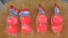 16  8pks  Of Eagle Claw Foam Round 2 Inch Floats Bobbers Snap On - New In Pack