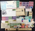 Usa Stamp Lot  Odd Rare Unique Vintage  Mixed Used Unused  Us Postal History Set