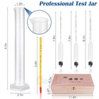 Alcohol Hydrometer Proof   Tralle Meter Distilling Tester Spirit Scale 0-100 