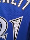  Autographed signed Kevin Garnett Minnesota Timberwolves Jersey Beckett Coa