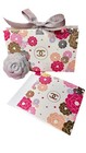 Chanel 2026 Mother   s Day Gift Wrap Set    new Origami Box  Camellia  Ribbon  Card