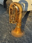 Vintage King Brass Marching Tuba 2-piece Detachable Bell     Decor   Parts