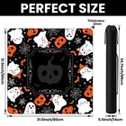 Mocsicka Cute Spooky Halloween Mahjong Mat 31 5  X With Carry Bag Black