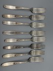 1920s 1847 Rogers Bros Ambassador Is Flatware Set 34 Pcs Vintage Silverplate 