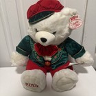 Dan Dee Snowflake Teddy Bear Boy 22  Christmas 2001 Holiday Stuffed Plush Animal
