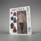 Mccall s Pattern M7255 Missescowl-neck Or Hooded Ponchos Belt Size Xs-m  4-14