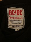 Ac dc 1982 Us Tour For Those About To Rock 2-sided Adult Size S T-shirt Black
