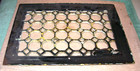 Antique Cast Iron Decorative Vent Grate 10  By 13 5   b 