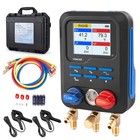 Digital Hvac Manifold Gauge Set For R454b R134a R410a R32 - Ac Refrigerant Tools