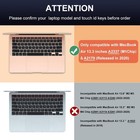 Silicone Keyboard Cover Skin For Macbook Air 13 3 Inch A2337 M1 Released In Nov 