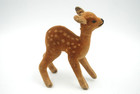 Vintage Steiff Fawn Velvet 4 5  Tall Late 1950s No Tags