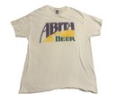 Abita Beer White T-shirt Large New Orleans Louisiana Marriott Gras