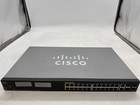 Cisco Sg350x-24p 24-port Gigabit Poe Stackable Managed Switch  tested 