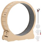 Cat Exercise Wheel  48 In Wooden Cat Running Wheel For Indoor Cats Up To 28 Lbs 