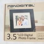 Pandigital Pan3502w02 3 5  Digital Photo Picture Frame  black  New In Box