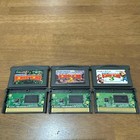 Donkey Kong Gba 3-game Cartridge Set Flash Memory Tested Working Cleaned