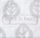 Halo Sleepsack Swaddle Birth To 3 Months Cotton Muslin Adjustable Gray Leaf