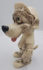 Creative Mfg Baseball Player Dog 9  Coin Bank Vintage 1977