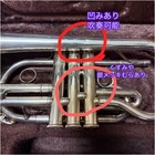 Yamaha Ycr-3330s Silver Cornet Musical Instrument Hard Case Ycr3330s